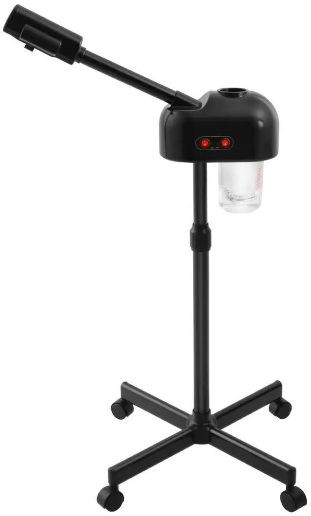 Main image of Professional Facial Steamer, 800w 110v 2 in 1 Face Machine Ozone Face Steamer with 360° Swivel Wheels for Barber Stores Hospitals Beauty Salons