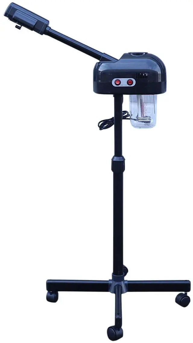 Main image of Professional Facial Steamer with Hot Mist Function Multifunctional Facial Steamer with 360 Rotating Nozzle and Adjustable Height Mag Lamp