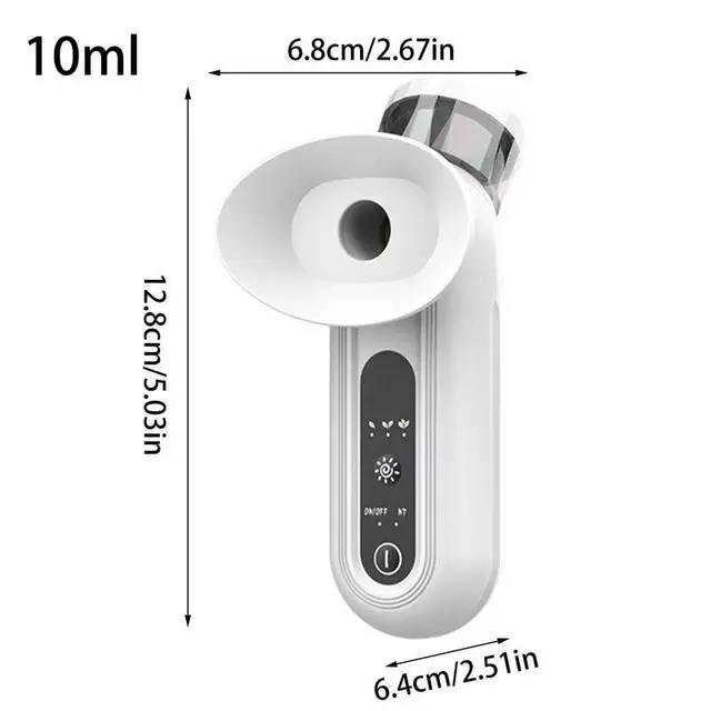 Alt view image 7 of 7 - Eye Steamer for Dry Eye, Upgraded Eye Relief Steam Therapy, Heated Nano Eye Mist Steam Sprayer for Relief Dry Eye and Face, Rechargeable Eye Mist Steamer for Moisturizing & Cleaning