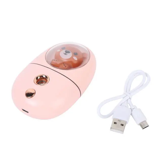 Alt view image 6 of 7 - Face Mist Humidifier, Cute Animal Facial Mist Sprayer USB Rechargeable Practical 500mah for Travelling()