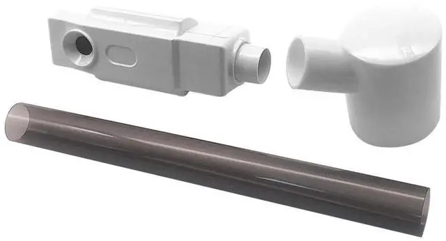 Main image of 1 Set Facial Steamer Accessories: Fine Spray Mist Nozzle, Extension Pipe, & Connector - Cold Spray Diffuser Attachment for Beauty Spa Home and Salon Steaming Devices
