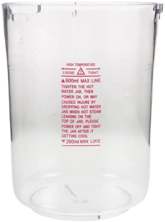 Main image of Facial Steamer Replacement Water Tank Transparent Cup 5.7In