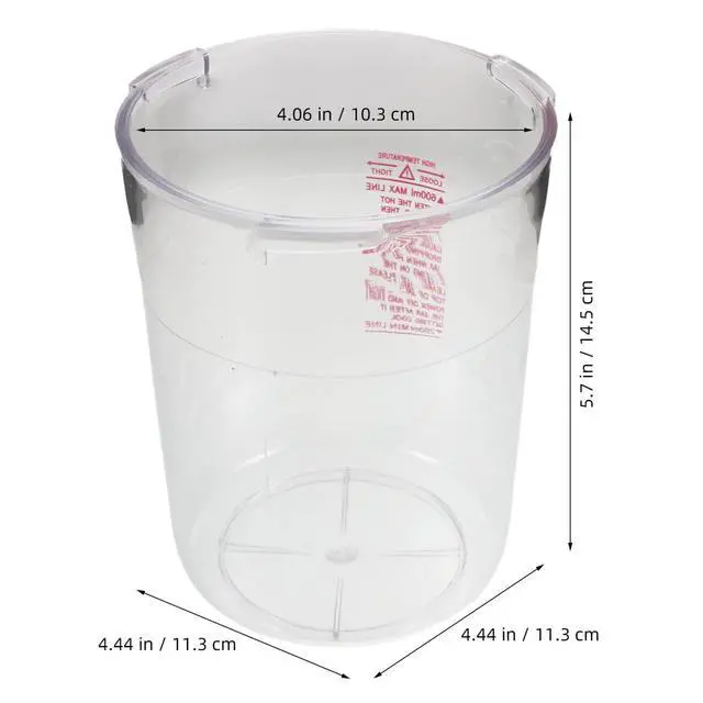 Alt view image 4 of 7 - Facial Steamer Replacement Water Tank Transparent Cup 5.7In