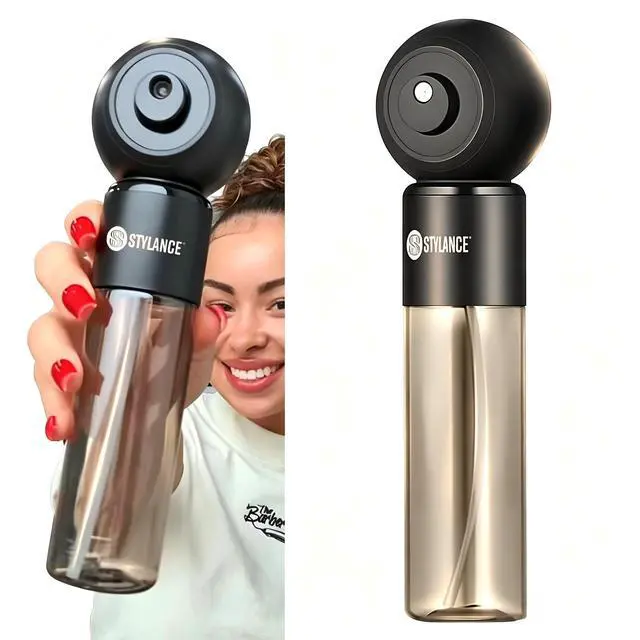 Alt view image 4 of 7 - Cordless Mini Nano Mister, Handheld Portable Facial Mist Sprayer,Type-C Rechargeable for Barbers, Salon, Home Use,120ML Visual Water Tank