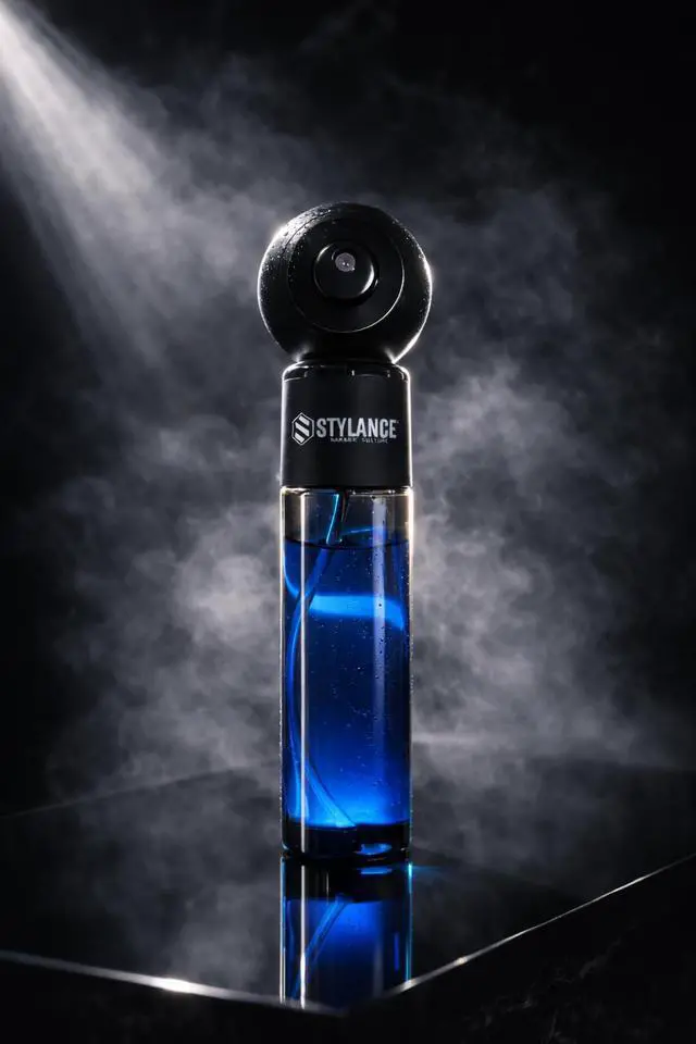 Alt view image 6 of 7 - Cordless Mini Nano Mister, Handheld Portable Facial Mist Sprayer,Type-C Rechargeable for Barbers, Salon, Home Use,120ML Visual Water Tank