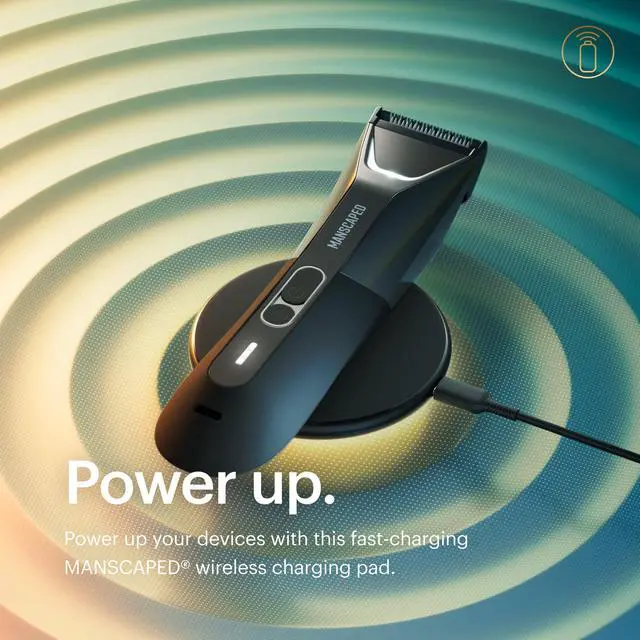 Alt view image 2 of 5 - ® The Throne Wireless Charging Pad - Universal Charger Compatible with MANSCAPED® Devices