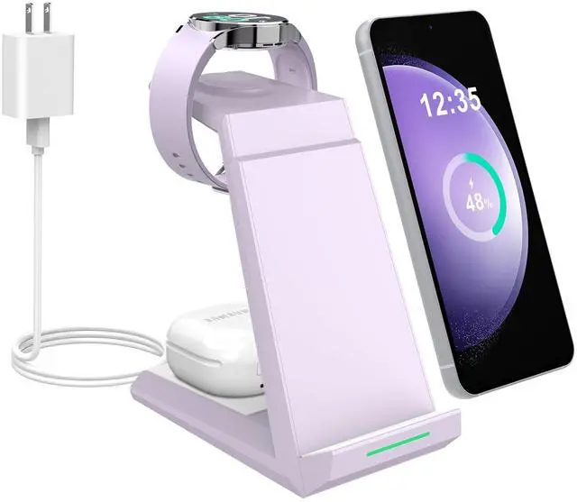 Main image of 3 in 1 Wireless Charger for Samsung Multiple Devices