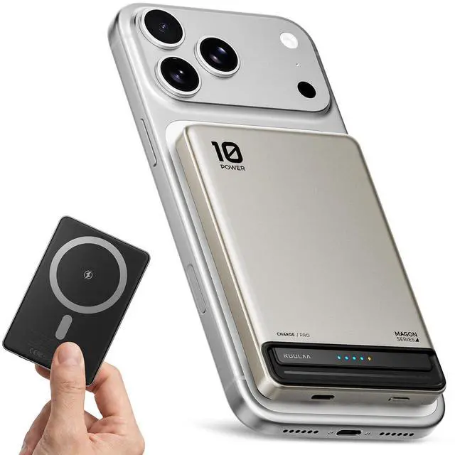 Main image of for Magsafe Portable Charger, 10000mAh Ultra-Slim Wireless Magnetic Power Bank with USB C 20W Fast Charging, Travel Essential for Magsafe Battery Pack Compatible with 17/16/15/14/13/12 Series