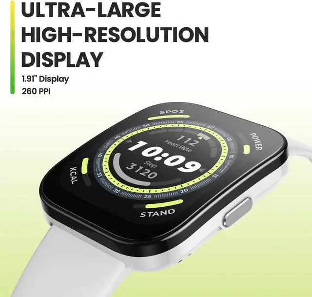 Alt view image 2 of 7 - Bip 5 Smart Watch, 1.9" Screen, 10-Day Battery, GPS, iOS/Android