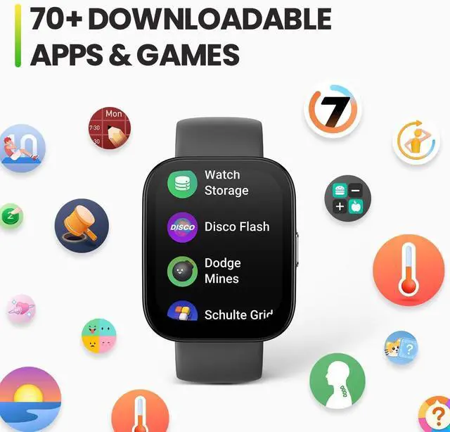 Alt view image 4 of 7 - Bip 5 Smart Watch, 1.9" Screen, 10-Day Battery, GPS, iOS/Android