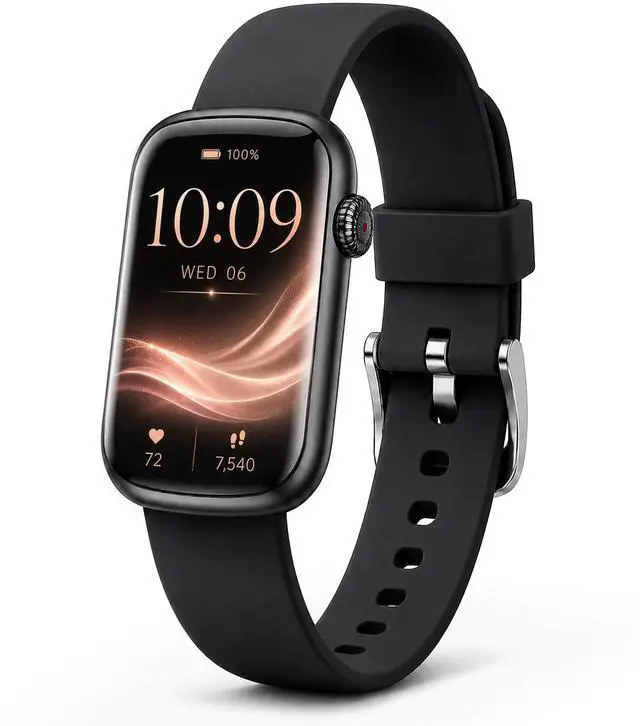 Main image of Health Fitness Tracker, 24/7 Heart Rate Monitor with Blood Pressure, Blood Oxygen, Sleep Tracking, IP68 Waterproof Activity Trackers with Step Counter, Compatible with iOS Android