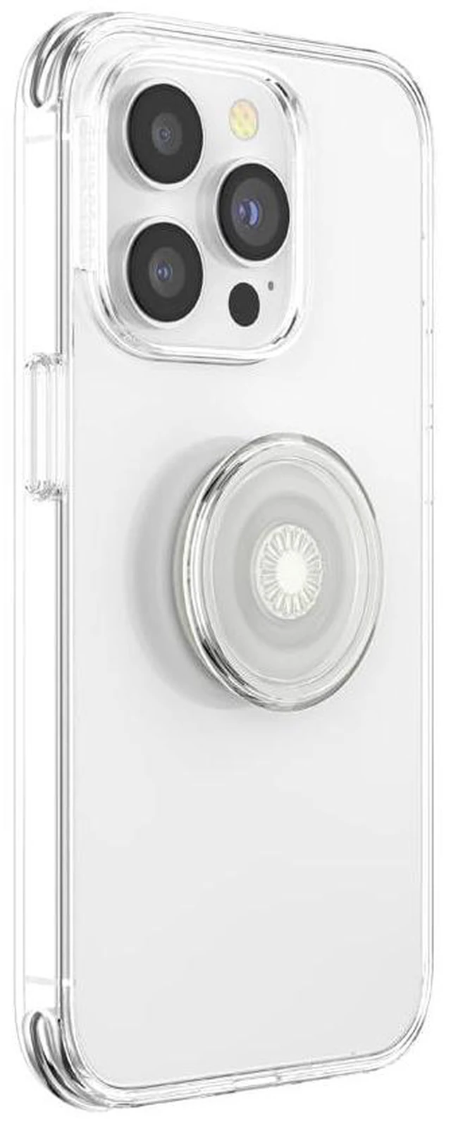 Alt view image 3 of 7 - Adhesive Phone Grip, Holder, Phone Stand, Plants - PopPlant Clear