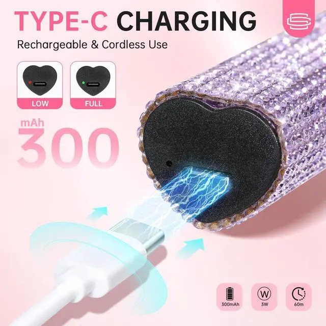 Alt view image 4 of 7 - UV Light for Gel Nails, Handheld UV Nail Lamp