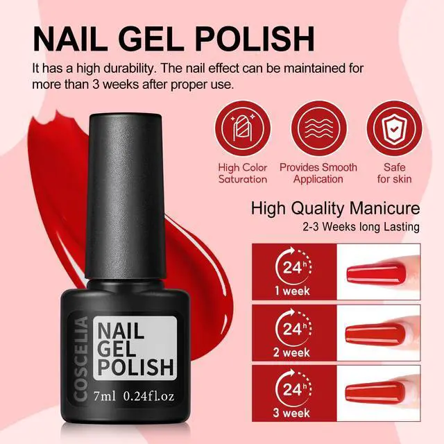 Alt view image 5 of 7 - 53pcs Gel Nail Polish Kit with U V light and Drill Starter Kit 35 Colors Gel Nail Polish with 5pcs Top Base Coat Nail Art Professional Gel Manicure Kits Gifts for Women Teens Girls