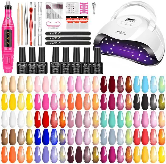 Main image of Nail Polish Kit with UV Light 25 Colors Gel Polish Starter Kit