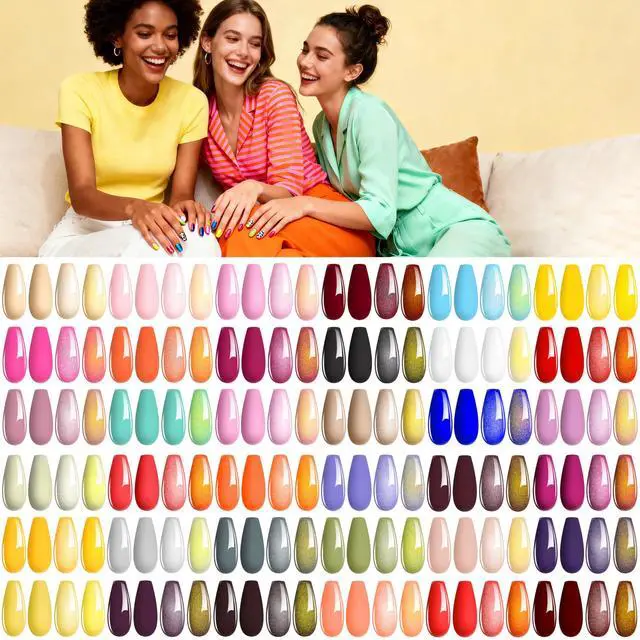 Alt view image 4 of 7 - NAIL POLISH KIT with U V Lamp and Drill Starter Kit 36 Colors Gel Nail Polish Nail Art Gel Manicure Kit