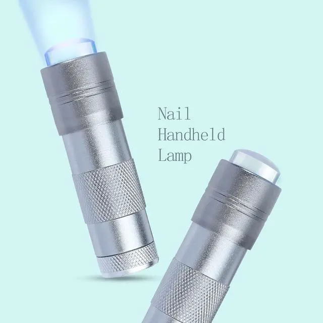 Alt view image 4 of 7 - Handheld Nails Art UV Press Light, UV Lamp with French Nail Stamper Head