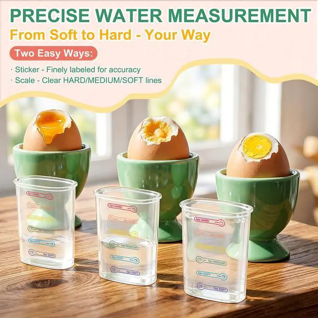 Alt view image 4 of 7 - Electric Egg Cooker for Easter, 7 Egg Capacity with Auto Shut-Off, Spring Green Hard Boiled Egg Maker, Ideal Easter Gift for Egg Decorating, Includes Measuring Cup