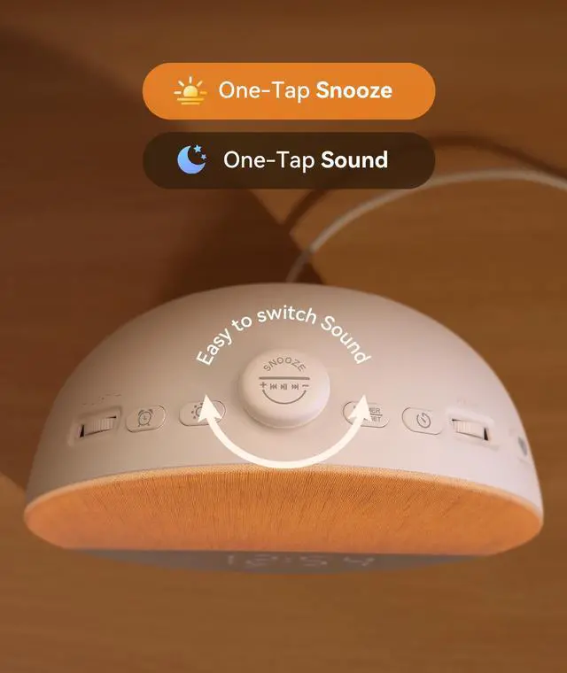 Alt view image 7 of 7 - Sunrise 1 Pro, Sunrise Alarm Clock, Sound Machine for Sleep