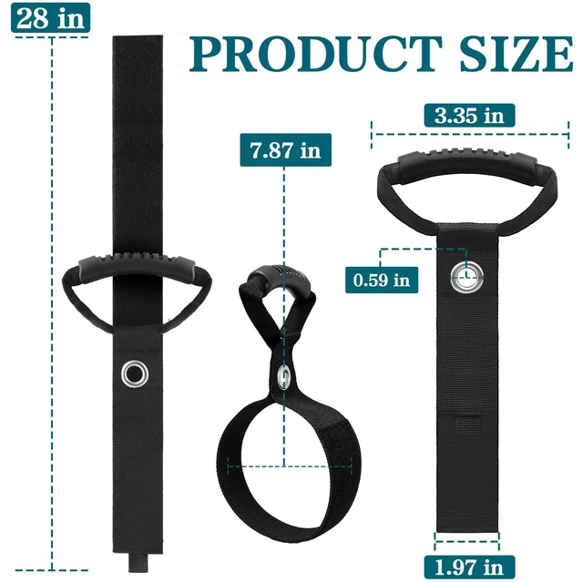 Alt view image 2 of 7 - Extension Cord Holder, 28" Heavy-Duty Storage Straps with 6 Pack | Wrap & Hang, Tangle-Fre, Reusable, Adjustable, Hook & Loop, Assorted Sizes, Cable Organizer For Warehouse, Garage, Workshop
