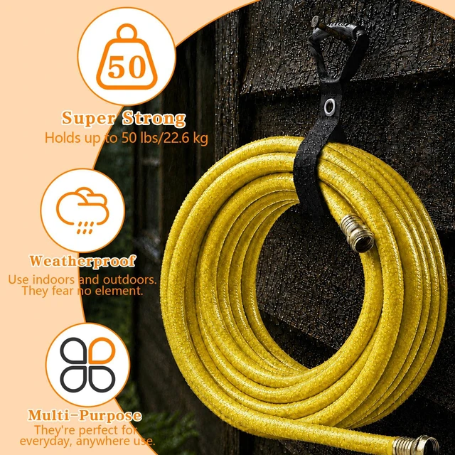 Alt view image 4 of 7 - Extension Cord Holder, 28" Heavy-Duty Storage Straps with 6 Pack | Wrap & Hang, Tangle-Fre, Reusable, Adjustable, Hook & Loop, Assorted Sizes, Cable Organizer For Warehouse, Garage, Workshop