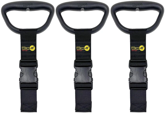 Main image of Wrap-It Storage Straps - 15" (3-Pack) | Extension Cord Holder Hose Storage Carrying Straps for RV and Accessories Organization