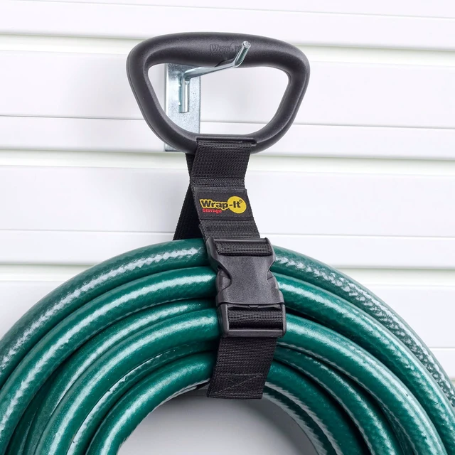 Alt view image 4 of 7 - Wrap-It Storage Straps - 15" (3-Pack) | Extension Cord Holder Hose Storage Carrying Straps for RV and Accessories Organization