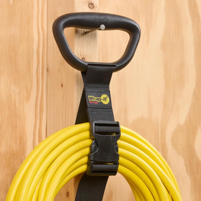 Alt view image 6 of 7 - Wrap-It Storage Straps - 15" (3-Pack) | Extension Cord Holder Hose Storage Carrying Straps for RV and Accessories Organization