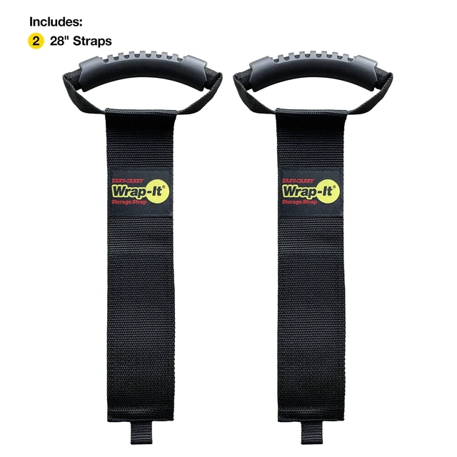Alt view image 3 of 7 - Easy-Carry Straps - 28" (2-Pack) | Heavy-Duty Extension Cord Carrying Strap, Organizer with Handle for Pool, Boat, RV, Garden Hoses, Cords, and Cables