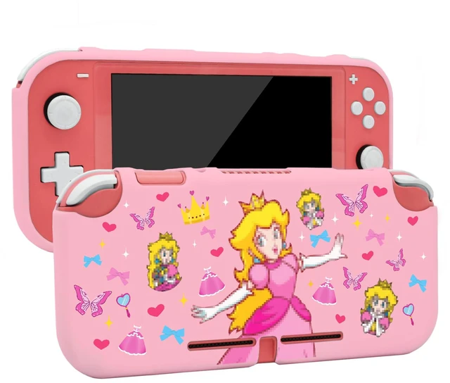 Main image of Protective Case for Switch Lite, Soft Cover Shock Absorption Anti-Scratch Shell with Cute Pattern, Pink Princess