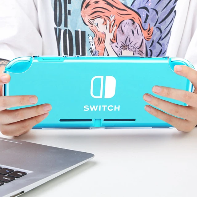 Alt view image 4 of 7 - Protective Case for Nintendo Switch Lite, Portable Clear Switch Lite Case | Durable Slim Shell Protector for Nintendo Switch Lite Case Shockproof & Scratch-resistant TPU Cover for Gift, Transparent