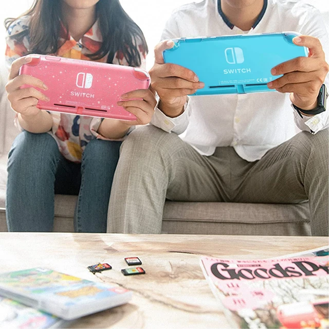 Alt view image 7 of 7 - Protective Case for Nintendo Switch Lite, Portable Clear Switch Lite Case | Durable Slim Shell Protector for Nintendo Switch Lite Case Shockproof & Scratch-resistant TPU Cover for Gift, Transparent
