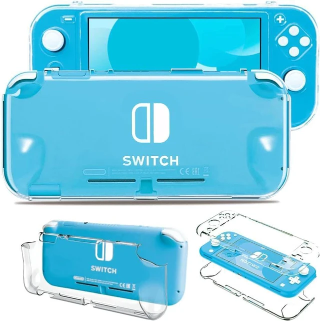 Main image of Protective Case for Nintendo Switch Lite,Hard Switch Lite Case Grips Design | Switch Lite Cover Ergonomic Grip Case Front and Back Cover Design Slim Shell Travel Protective Shell for Gift HD Clear