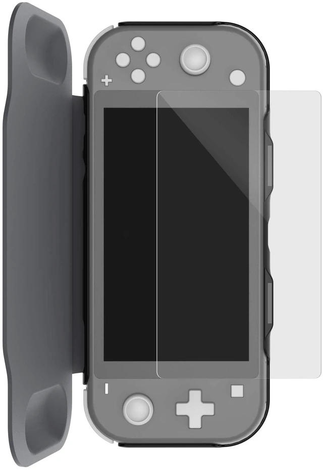 Main image of Nintendo Switch Lite Flip Cover Case - Grey - Nintendo Switch