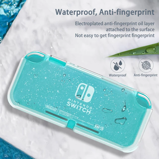 Alt view image 6 of 7 - Protective Case for Nintendo Switch Lite, Glitter Bling Soft TPU Cover with Shock-Absorption and Anti-Scratch Design Protective Case - Crystal Glitter