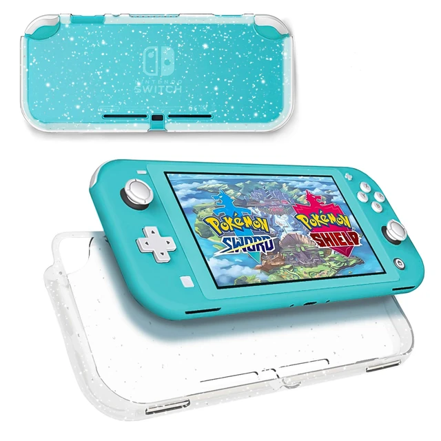 Alt view image 7 of 7 - Protective Case for Nintendo Switch Lite, Glitter Bling Soft TPU Cover with Shock-Absorption and Anti-Scratch Design Protective Case - Crystal Glitter