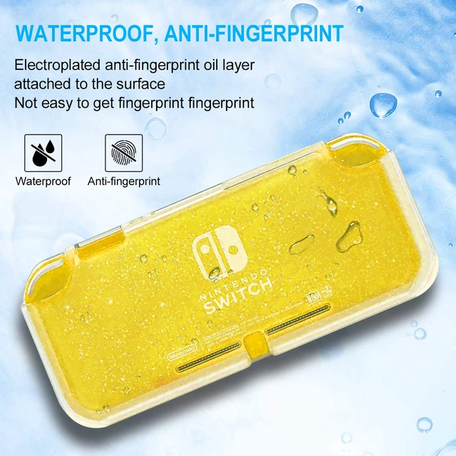 Alt view image 4 of 7 - Protective Case, Liquid Crystal Glitter Bling Soft TPU Cover with Shock-Absorption and Anti-Scratch Protective Case-for Nintendo Switch Lite 2019