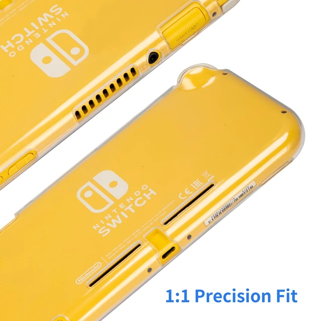 Alt view image 4 of 6 - Switch Lite Case Compatible with Nintendo Switch Lite w/Screen Protector&6 Thumb Grips Joystick Caps, Incl. Clear Protective Case Cover, Rubber Button Caps 5.5"