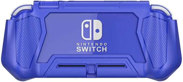 Alt view image 4 of 7 - Compatible with Nintendo Switch Lite Screen Protector Case Cover with Hand Grip, Detachable Protective Case with Shockproof and Anti-Scratch Design for Nintendo Switch Lite, Blue