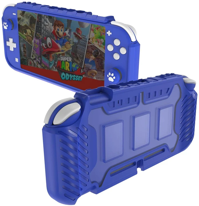 Main image of Protective Case for Switch Lite 2019, with Thumb Grip Caps | Only Fits Switch Lite 2019 (5.5"), Not for Switch 2 (2025 Release, 7.9"), No Screen Srotector Included, Blue