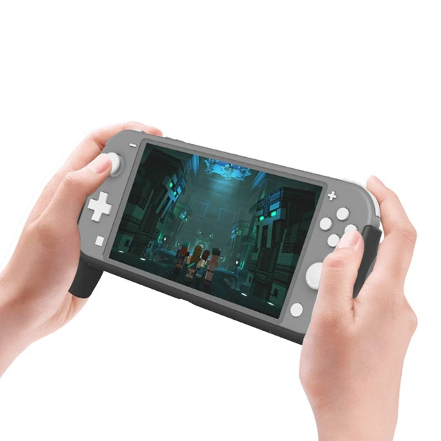 Alt view image 2 of 7 - Grip Case for Nintendo Switch Lite,Hand Grips Handles Ergonomic Protective Case,Accessories Compatible with Nintendo Switch Lite (Black)