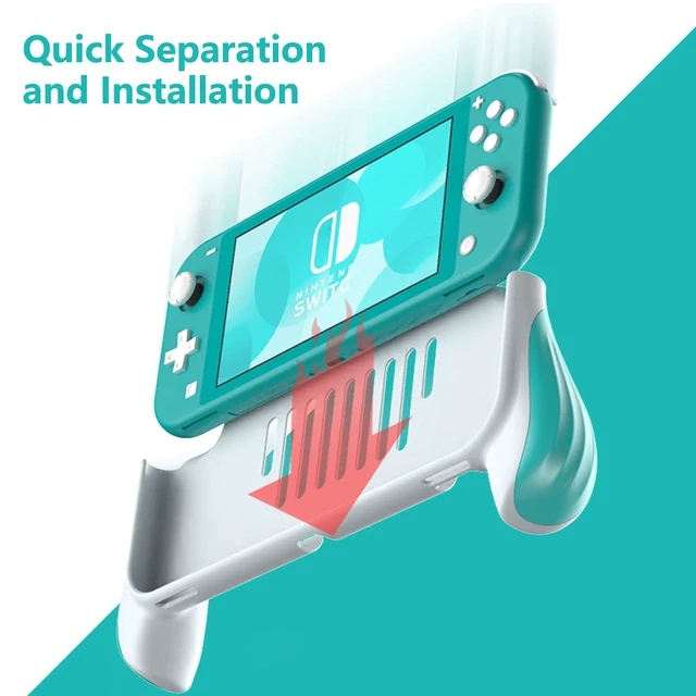 Alt view image 2 of 7 - Grip Designed for Nintendo Switch Lite Grip Case, Ergonomic Comfortable Handheld Protective Gaming Case Portable Cover Hand for Nintendo Switch lite Accessorie