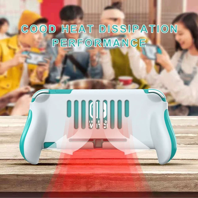 Alt view image 4 of 7 - Grip Designed for Nintendo Switch Lite Grip Case, Ergonomic Comfortable Handheld Protective Gaming Case Portable Cover Hand for Nintendo Switch lite Accessorie
