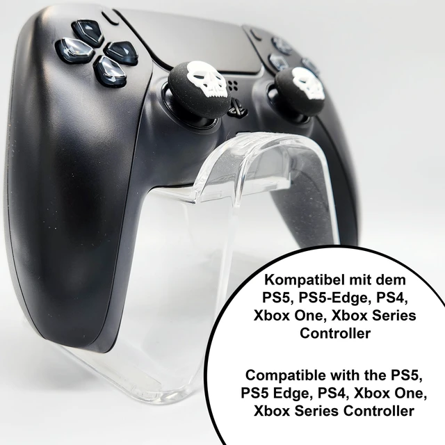 Alt view image 5 of 7 - 4 Thumbstick Grip Caps Universal Silicone Controller Covers Enhanced Grip, Precision & Protection Anti-Slip Joystick Accessories for All Modern Game Controller