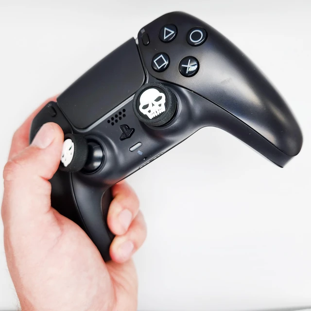 Alt view image 6 of 7 - 4 Thumbstick Grip Caps Universal Silicone Controller Covers Enhanced Grip, Precision & Protection Anti-Slip Joystick Accessories for All Modern Game Controller