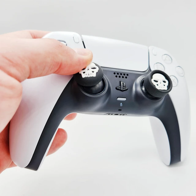 Alt view image 7 of 7 - 4 Thumbstick Grip Caps Universal Silicone Controller Covers Enhanced Grip, Precision & Protection Anti-Slip Joystick Accessories for All Modern Game Controller