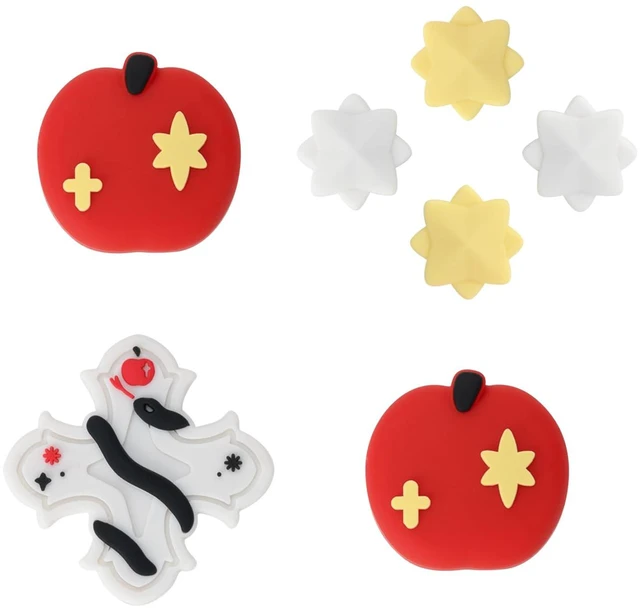 Main image of Switch 2 D-Pad Button Caps Silicone Thumb Grips Set, ABXY Key Buttons Sticker Joystick Cover Caps for Switch 2 (2025) - Garden of Eden
