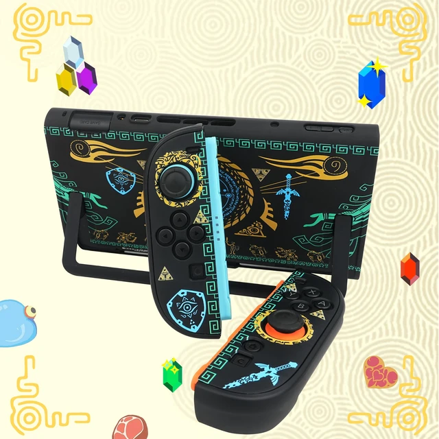 Alt view image 5 of 5 - Protective Case for Switch 2, Hard PC & Dockable Protective Case Compatible with Switch 2, Anti-Scratch and Shock-Absorption Cover Skin, Black