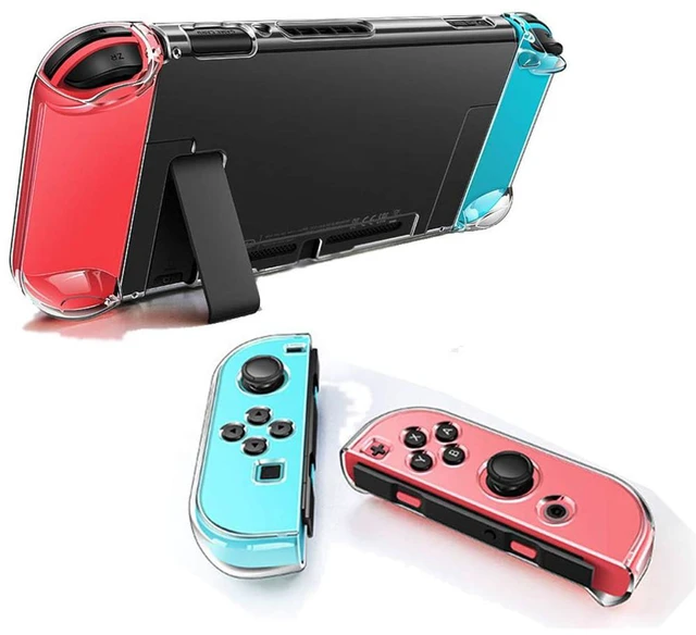 Main image of Dockable Clear Case for Nintendo Switch, 3 in 1 Protective Case Cover for Nintendo Switch and JoyCon Controller with Clear Grip Cover Shock-Absorption(Crystal Clear,NOT for Switch OLED)