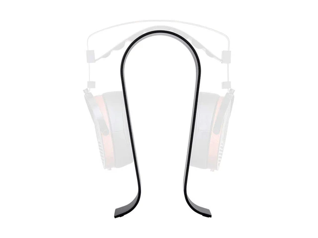 Alt view image 3 of 5 - Headphone Stand - Black, Full Aluminum Construction, Solid and Stable, Fits Most Headphones